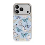Give Me Butterflies - iPhone 17 Pro Case, Elite Light (MagSafe) / Silver
