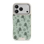 Leo - iPhone 17 Pro Case, Elite Light (MagSafe) / Silver / Turquoise