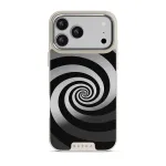 Rabbit Hole - iPhone 17 Pro Max Case, Elite Mirror Light (MagSafe) / Silver