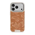 Earth Shell - iPhone 17 Pro Case, Elite Light (MagSafe) / Silver