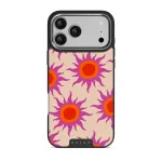 Sunset Glow - iPhone 17 Pro Max Case, Elite Dark (MagSafe) / Silver