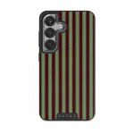 Peppermint - Samsung Galaxy S25 Case, Elite Dark (Magnetic) / Silver
