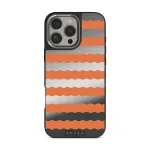 Papaya - iPhone 16 Pro Max Case, Elite Mirror Dark (MagSafe) / Silver