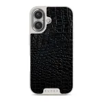 Reaper's Touch - Snakeskin iPhone 16 Case, Elite Light (MagSafe) / Silver