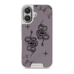 Gemini - iPhone 16 Case, Elite Light (MagSafe) / Silver / Purple