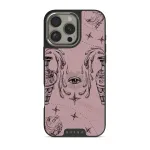 Aquarius - iPhone 16 Pro Max Case, Elite Dark (MagSafe) / Silver / Pink
