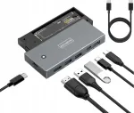 &bdquo;Zenwire&ldquo; USB-C 7-in-1-jaam/jaotur (MC501)