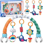 Baby Toy Arch with Rattles for Strollers, Car Seats and Bouncers ZA6298