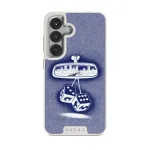 City Lights - Samsung Galaxy S25 Case, Elite Light (Magnetic) / Silver