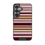 Berry Layers - Samsung Galaxy S25 Plus Case, Elite Dark (Magnetic) / Silver