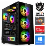 INTOP Ryzen 7 5700X 16GB 250SSD M.2 NVME RX9060XT 16GB WIN11