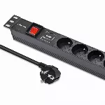 Powerstrip RACK 19 1U,16A,PDU,6xFRENCH,1,8