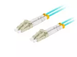 Valguskaabel MM LC/UPC-LC/UPC DUPLEX 3.0MM OM3 50/125 LSZH 2M Aqua