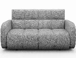 Deverio 3 seater, Modern, Light grey