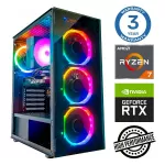 INTOP Ryzen 7 5700X 32GB 250SSD M.2 NVME+2TB RTX5070 12GB no-OS