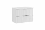 Comad Adel White riputatav vannitoakapp t&ouml;&ouml;pinnaga, 80 cm, valge