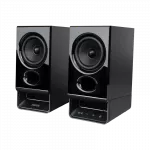 Edifier R20BT Compact Bluetooth 2.0 Speakers with Ambient Light, Black
