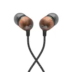 Marley Wired Earbuds | Smile Jamaica | Built-in microphone | USB Type-C | Signature Black