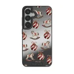 Rocking Around - Samsung Galaxy S25 Case, Elite Mirror Dark (Magnetic) / Gunmetal
