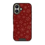 Dear Santa - Snowflake iPhone 17 Case, Elite Dark (MagSafe) / Gold