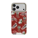 Merry Kitty - iPhone 17 Pro Max Case, Elite Light (MagSafe) / Gold