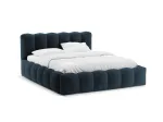 Boucle Storage Bed with Headboard, "Lupine", 206x226x95 Made in Europe