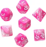 &bdquo;Rebel&ldquo; t&auml;ringukomplekt &bdquo;REBEL RPG&ldquo; &ndash; kahes v&auml;rvitoonis &ndash; roosad ja valged (valged numbrid)