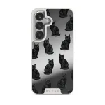 Salem - Samsung Galaxy S25 Case, Elite Mirror Light (Magnetic) / Silver