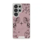 Aries - Samsung Galaxy S25 Ultra Case, Elite Light (Magnetic) / Silver / Pink