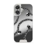 Cold Heart - iPhone 16 Case, Elite Mirror Light (MagSafe) / Silver