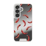 Hot Chilli - Samsung Galaxy S25 Case, Elite Mirror Light (Magnetic) / Silver