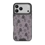 Leo - iPhone 17 Pro Max Case, Elite Dark (MagSafe) / Silver / Purple