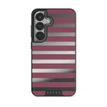 Spellbound - Samsung Galaxy S25 Case, Elite Mirror Dark (Magnetic) / Silver
