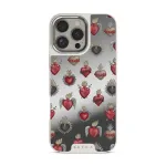 Sworn Hearts - iPhone 16 Pro Max Case, Elite Mirror Light (MagSafe) / Silver