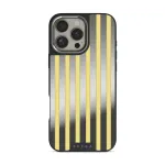 Sunbreak - iPhone 16 Pro Max Case, Elite Mirror Dark (MagSafe) / Silver