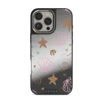 Beach Games - iPhone 16 Pro Case, Elite Mirror Dark (MagSafe) / Silver