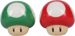 Super Mario Mushroom Salt and Pepper Shakers