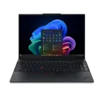 Lenovo ThinkPad E16 G4 Intel | Black | 16 " | IPS | WUXGA | 1920 x 1200 pixels | Anti-glare | Intel Core 5 | 320 | 16 GB | SODIMM DDR5 | Solid-state drive capacity 512 GB | Intel Graphics | Windows 11 Pro | 802.11be | Bluetooth version 5.4 | Keyboard ...