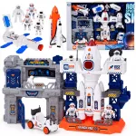 SPACE Huge Space Set Center, Rocket, Astronaut, Rover ZA6302