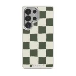 Retro Grid - Samsung Galaxy S25 Ultra Case, Elite Light (Magnetic) / Silver