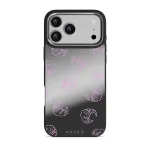 Girl Dinner - iPhone 17 Pro Max Case, Elite Mirror Dark (MagSafe) / Silver