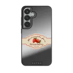 Grandma's Jam - Samsung Galaxy S25 Plus Case, Elite Mirror Dark (Magnetic) / Silver