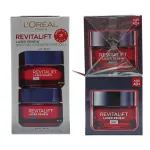 L'Oreal Paris n&auml;okreemikomplekt: Revitalift Laser Renew, h&uuml;aluroonhappega, vananemisvastane, p&auml;evane, 50 ml + Revitalift Laser Renew, h&uuml;aluroonhappega, vananemisvastane, &ouml;&ouml;, 50 ml