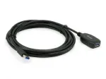 "Varustuskaabel USB-A 3.0 -> A Verl. St/Bu 5.00m 5Gbps act.sw"