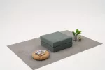 Pouf, Hanah Home, Comfort, roheline, 95 x 43 x 95