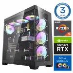 INTOP AQUA Ryzen 5 7500X3D 32GB DDR5 1TB SSD M.2 NVME+2TB RTX5060 8GB no-OS