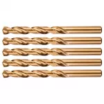 HSS-Co metallpuurid, 11,0 mm, 5 tk.