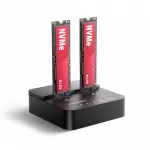 ADSA-M2C22L USB-C 2xNVMe M.2 20 Gbps dokk