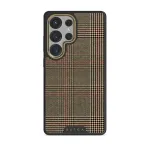Favorite Coat - Plaid Samsung Galaxy S25 Ultra Case, Elite Dark (Magnetic) / Gold