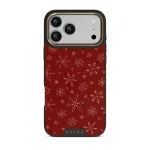 Dear Santa - Snowflake iPhone 17 Pro Max Case, Elite Dark (MagSafe) / Gold